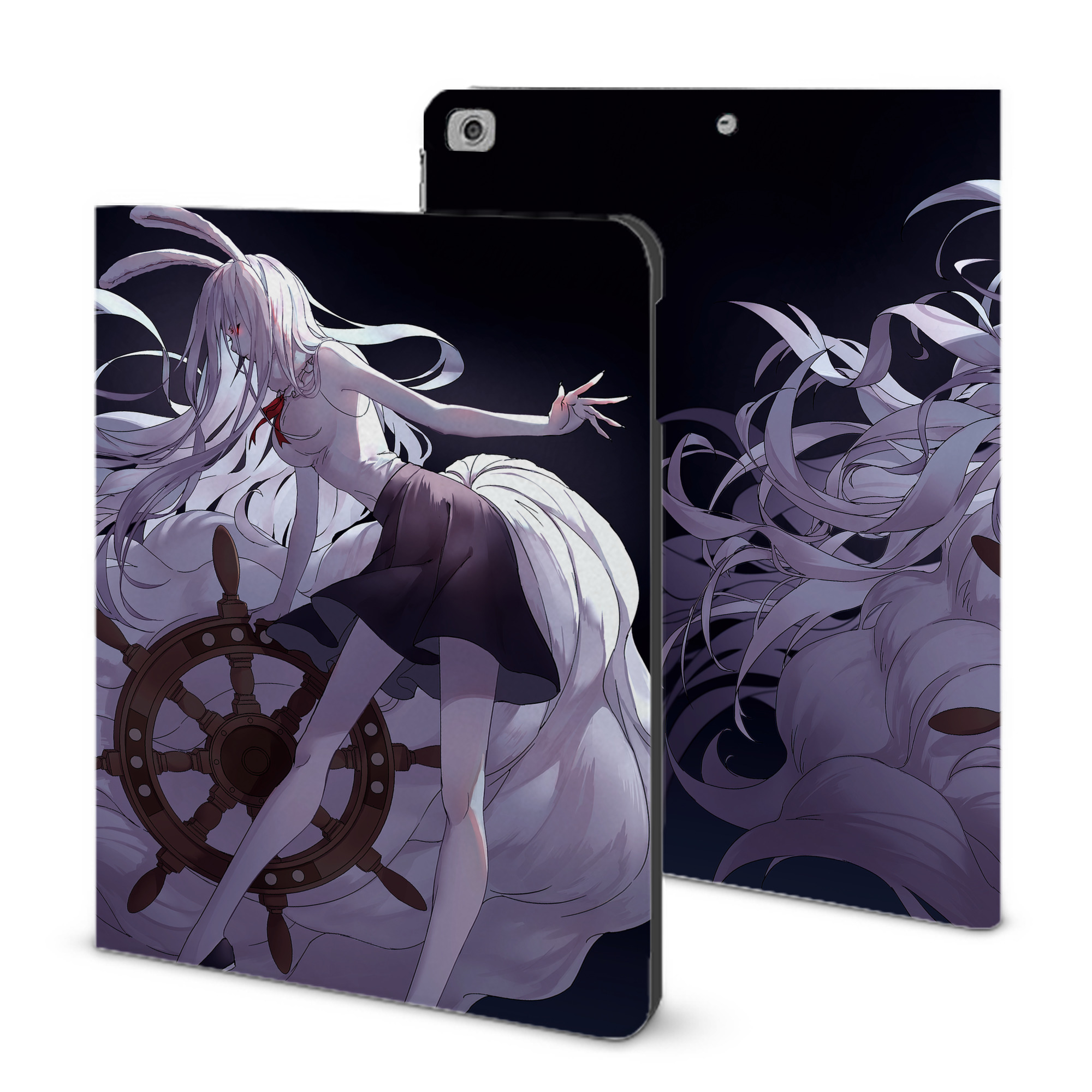 ワンピース ONE PIECE IPad ケース ブック型 PUレザー TPU 耐衝撃 軽量 薄型 ペン収納なし 全面保護 IPad 各モデル対応